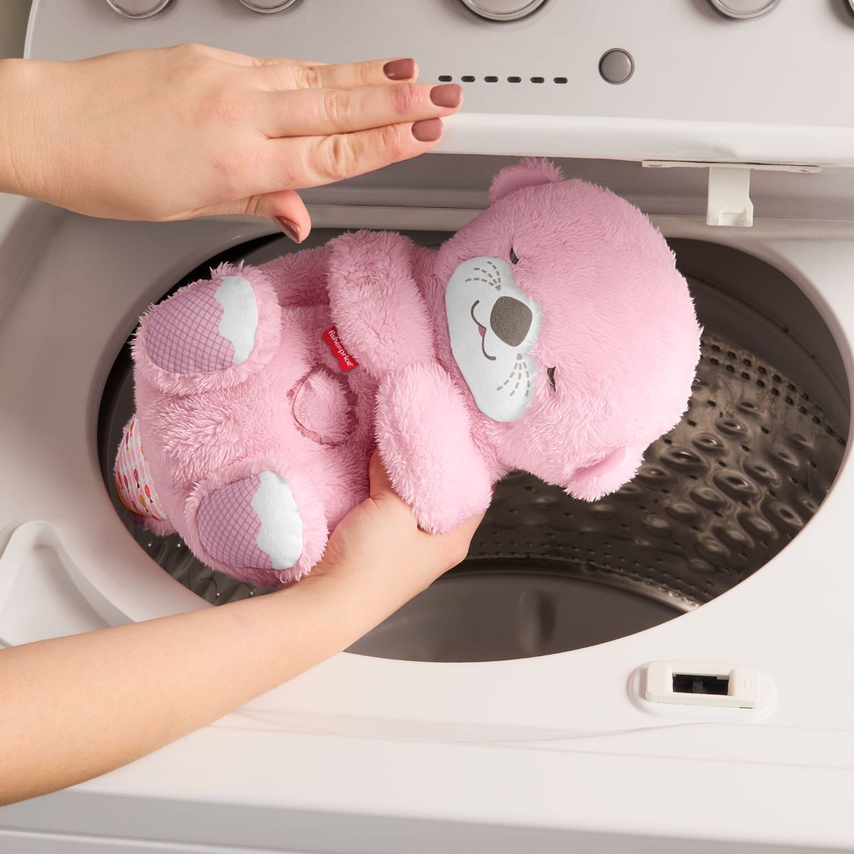 Fisher-Price Mazlivá a uklidňující růžová vydra