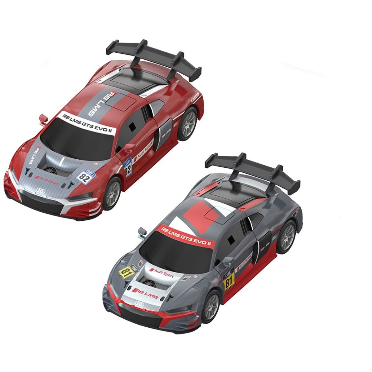 MaDe Autodráha s licencí Audi 525 cm s USB napájecím kabelem