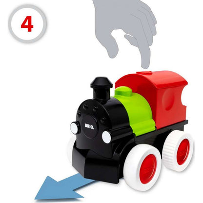BRIO herní set 30411 Parní vláček Steam & Go