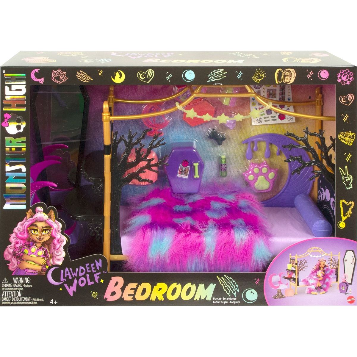 Mattel Monster High úplňková ložnice