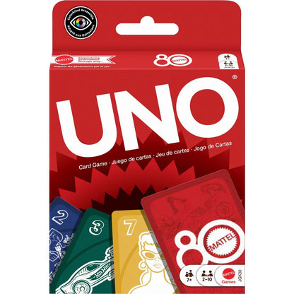 Uno 80. výročí Mattel