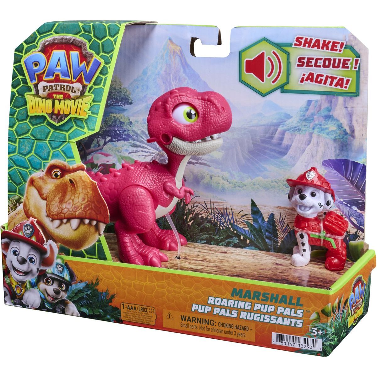 Spin Master Tlapková patrola Dino figurka se zvuky + Marshall