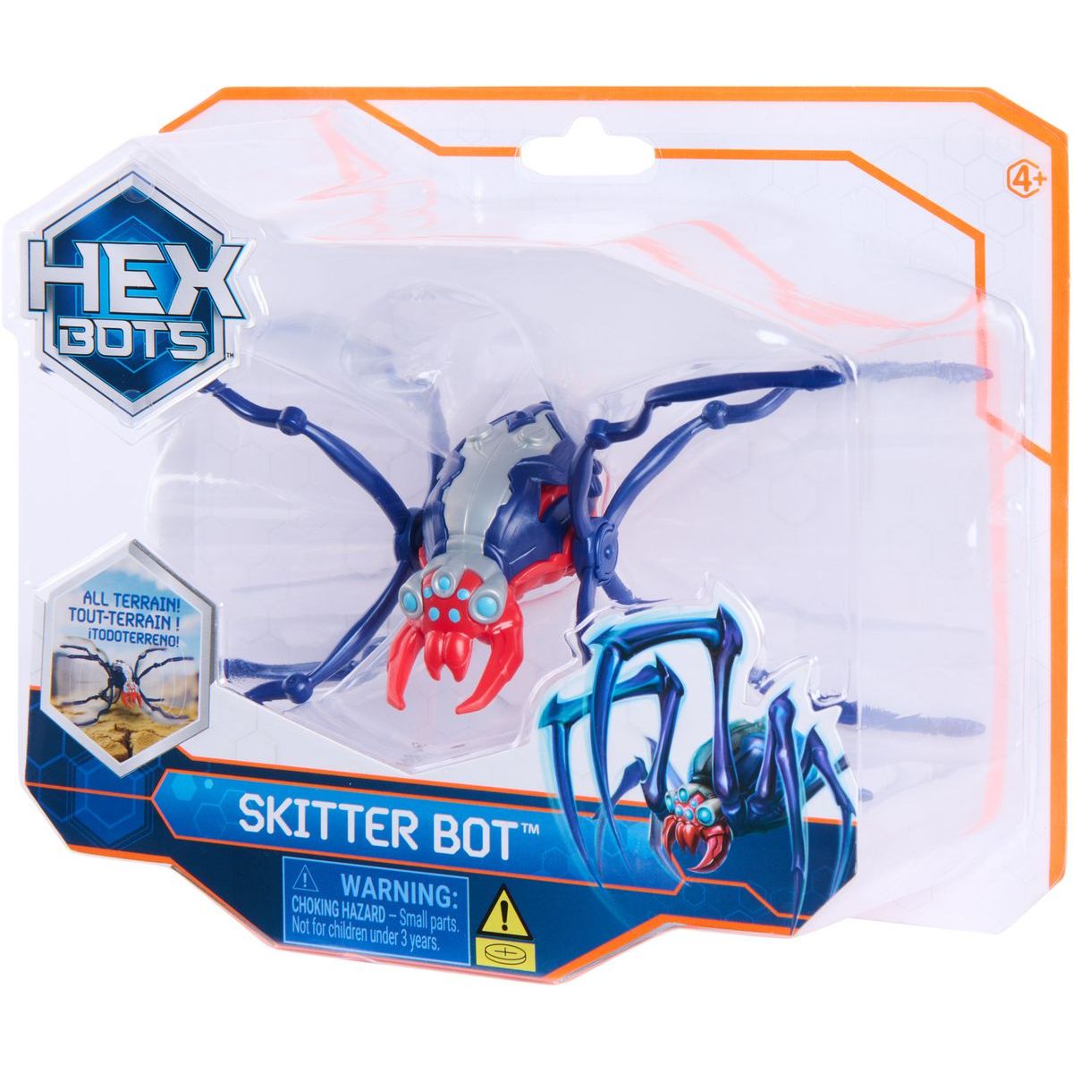 HEX Bots lezoucí pavouk modrý