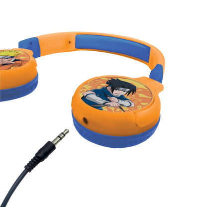 Lexibook 2v1 bluetooth skládací sluchátka Naruto s limitem hlasitosti