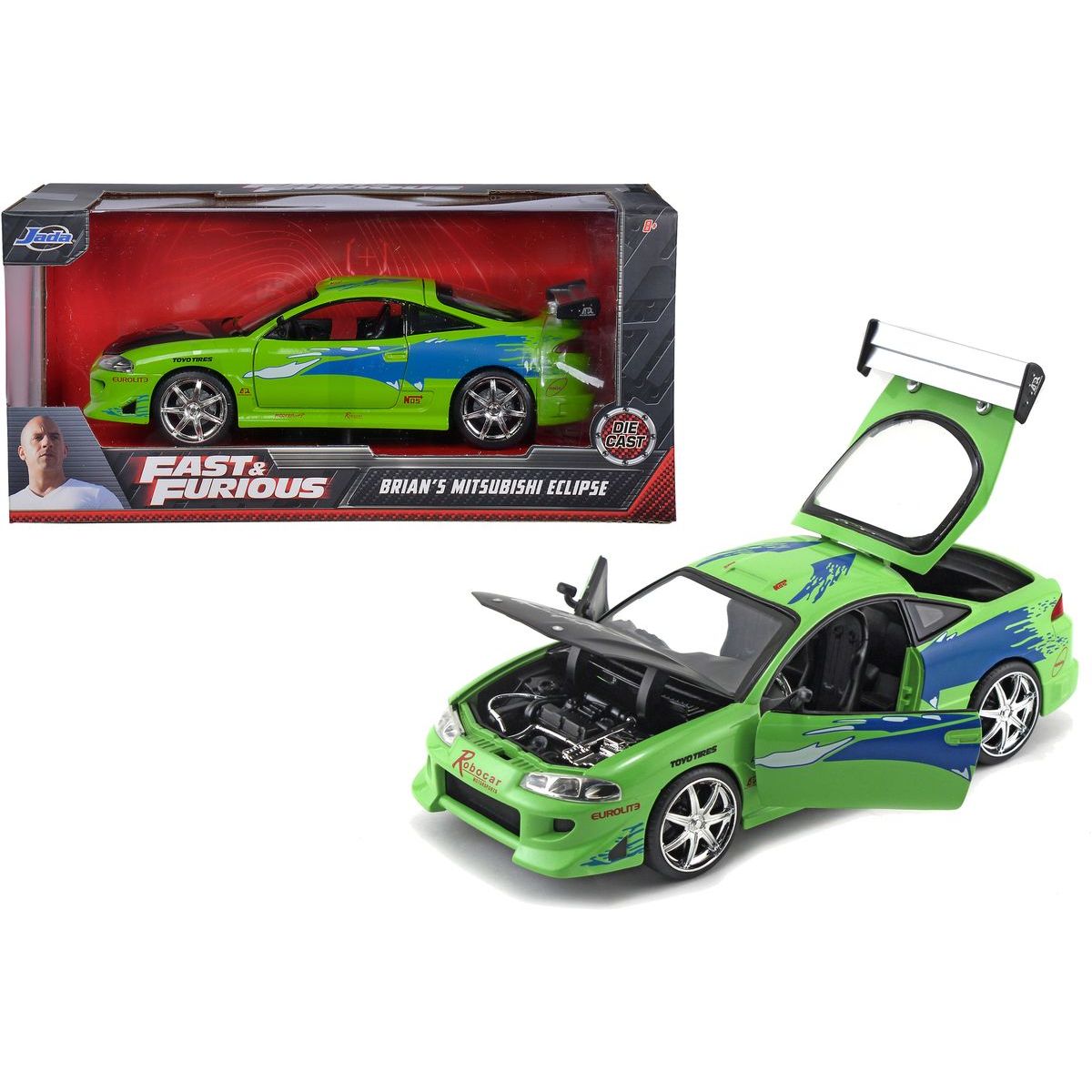 Jada Rychle a zběsile auto 1995 Mitsubishi 1:24