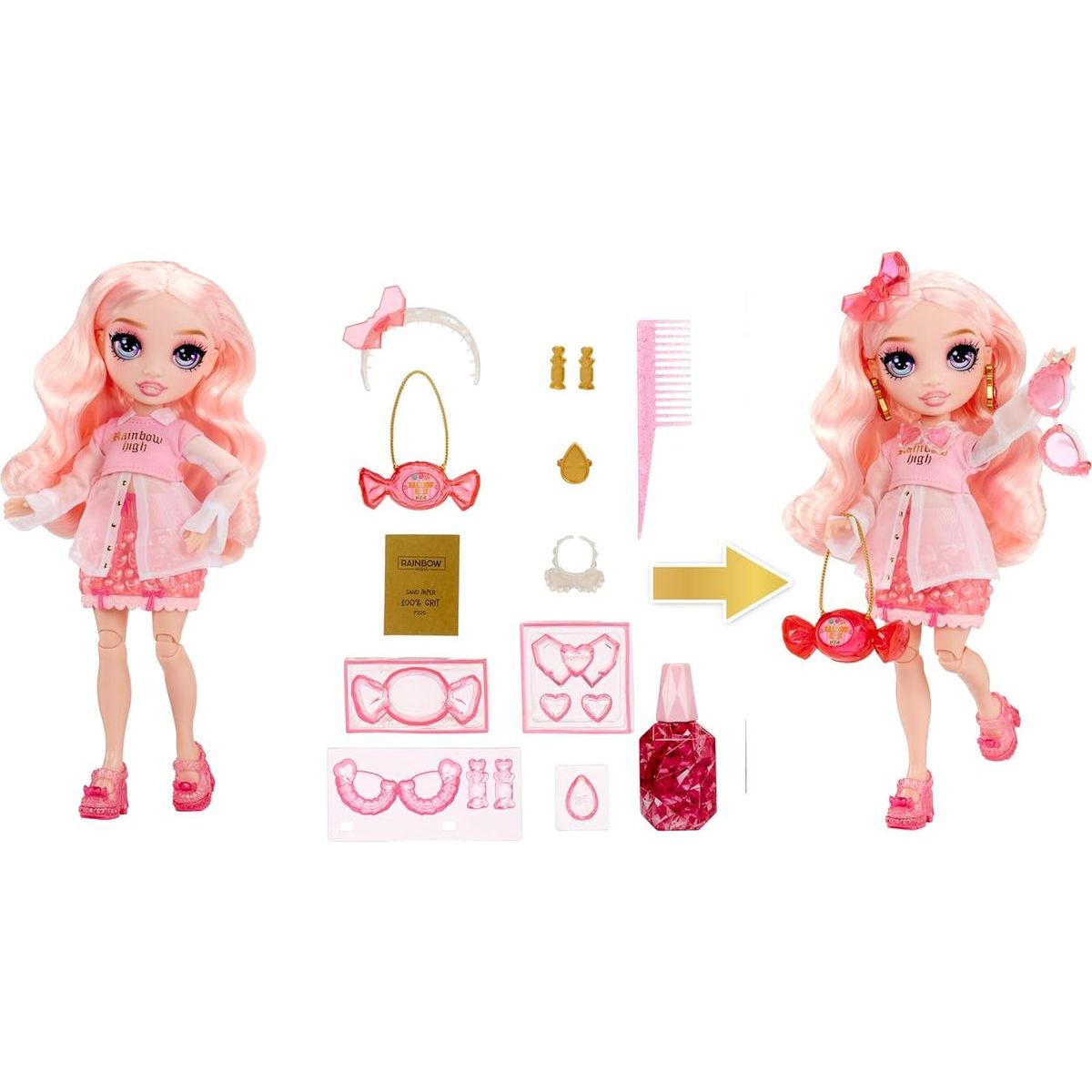 Rainbow High Creative Crystals panenka - Bella Parker