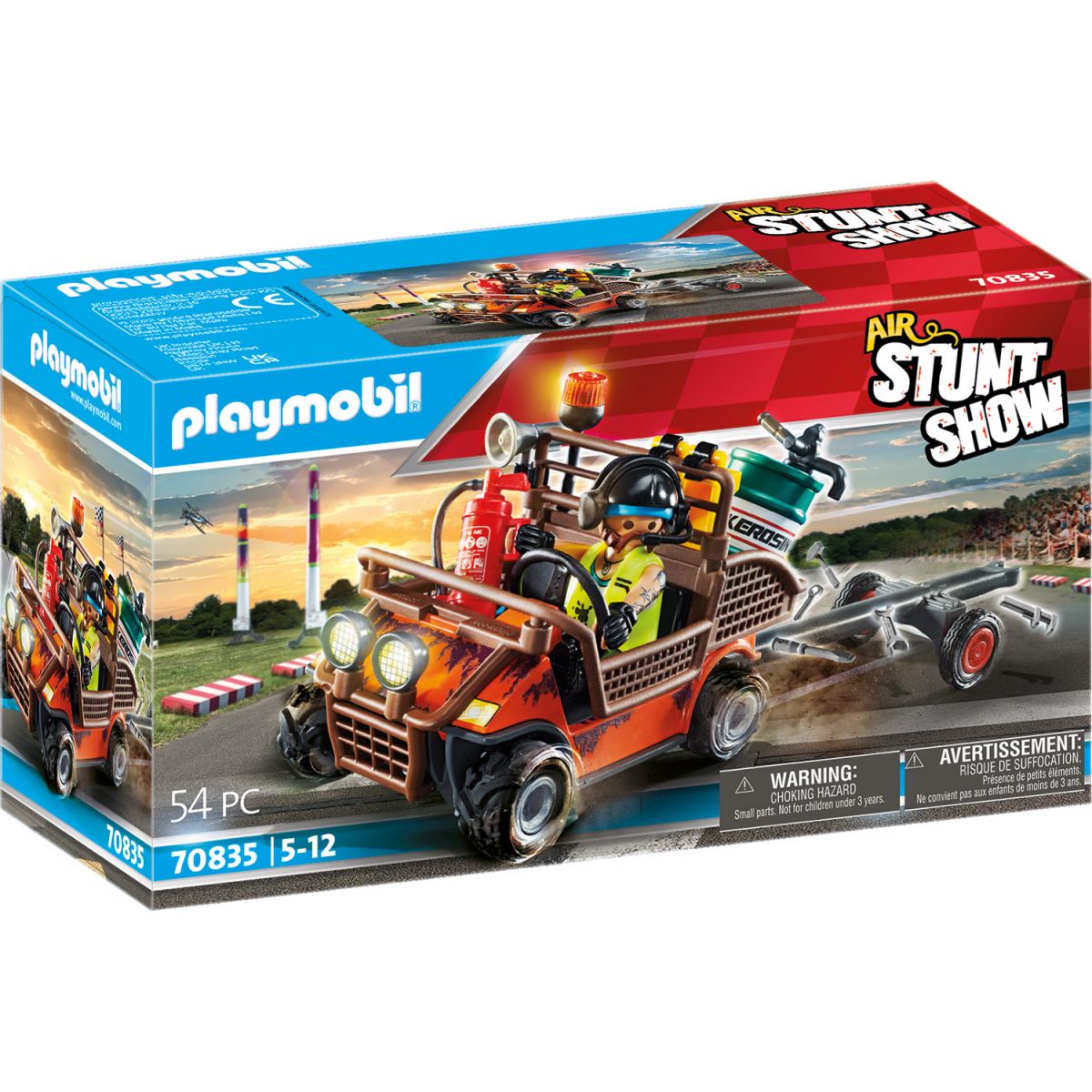 PLAYMOBIL® 70835 Air Stuntshow Mobilní servis