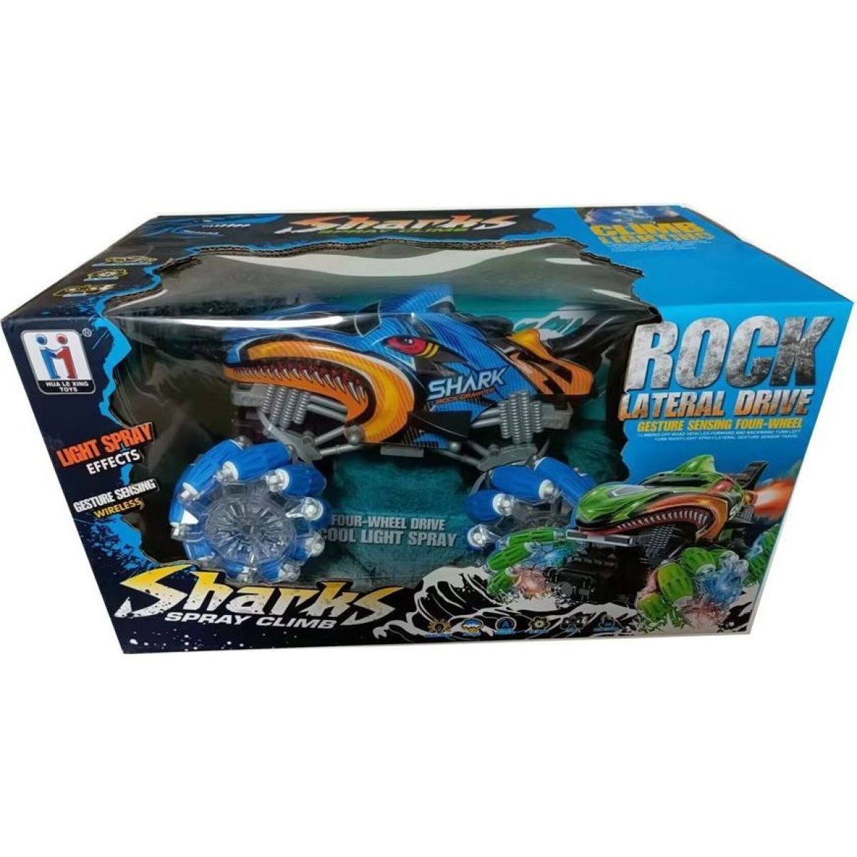 Alltoys RC auto žralok modré