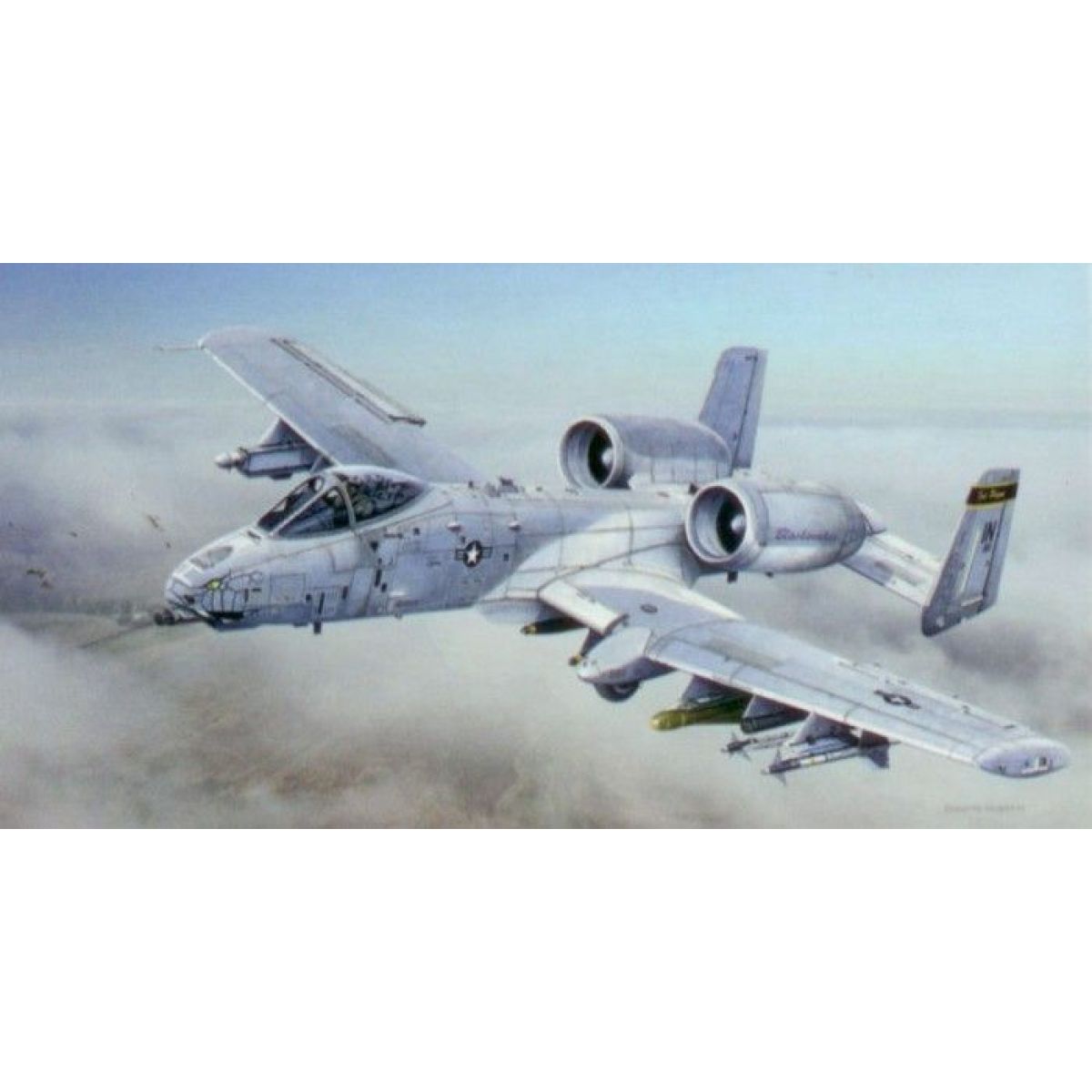 Italeri Model Kit letadlo 2725 A-10C Blacksnakes 1:48 - Poškozený obal