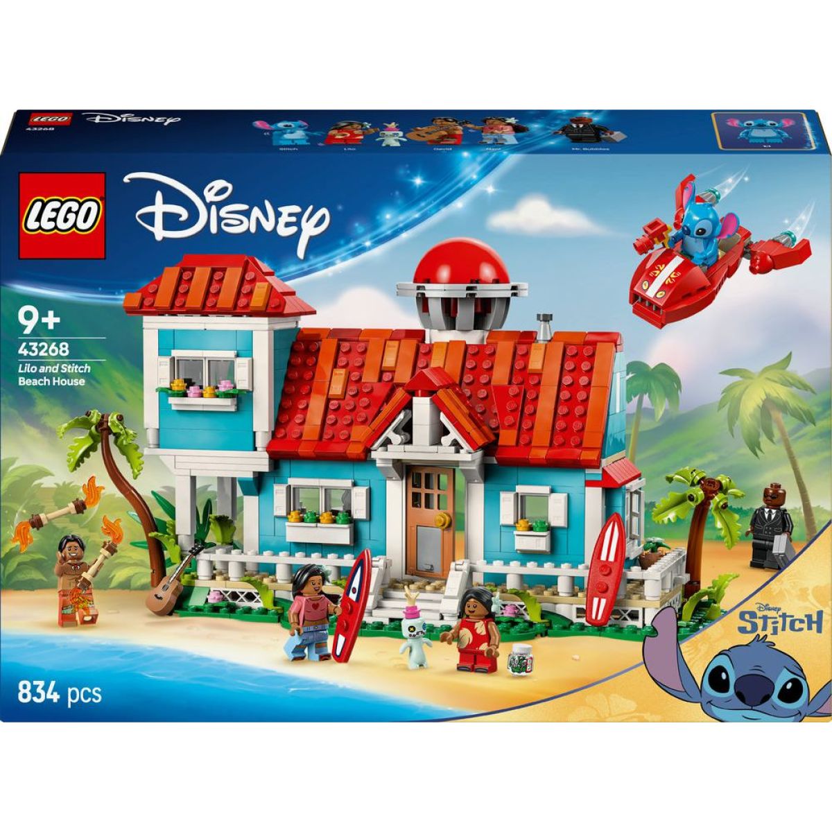 LEGO® Disney 43268 Lilo a Stitch a domek na pláži