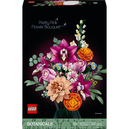 LEGO® Botanicals 10342 Krásná kytice růžových květin