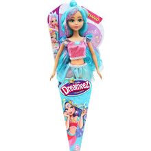 Funville Dreameez mořská panna v kornoutku modré vlásky