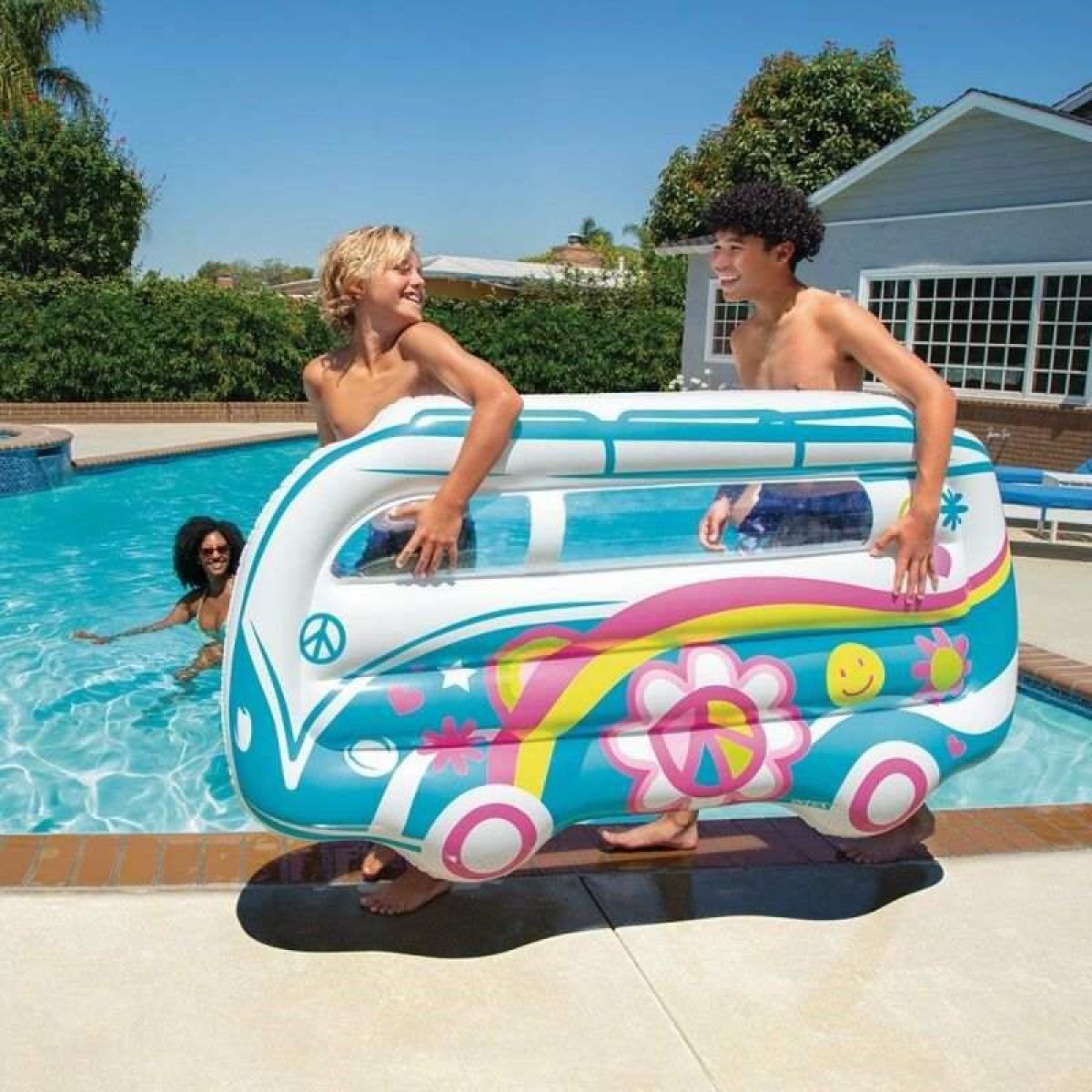 Intex 58728EU Nafukovací lehátko Dodávka 183 x 109 cm