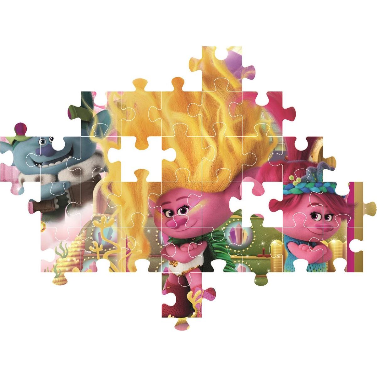 Clementoni Puzzle 104 dílků Trollové