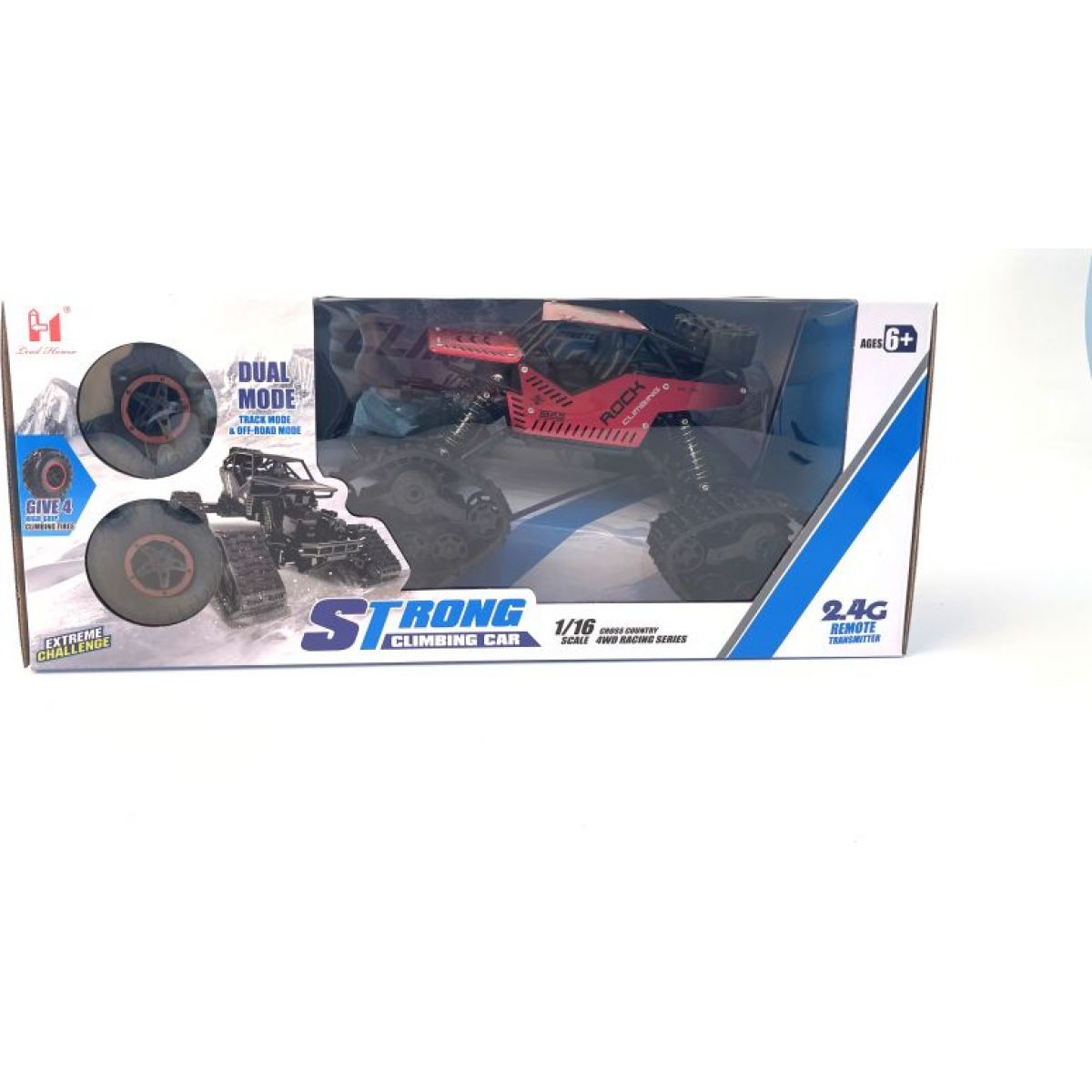 Alltoys Terénní duální auto 1 : 16 červené