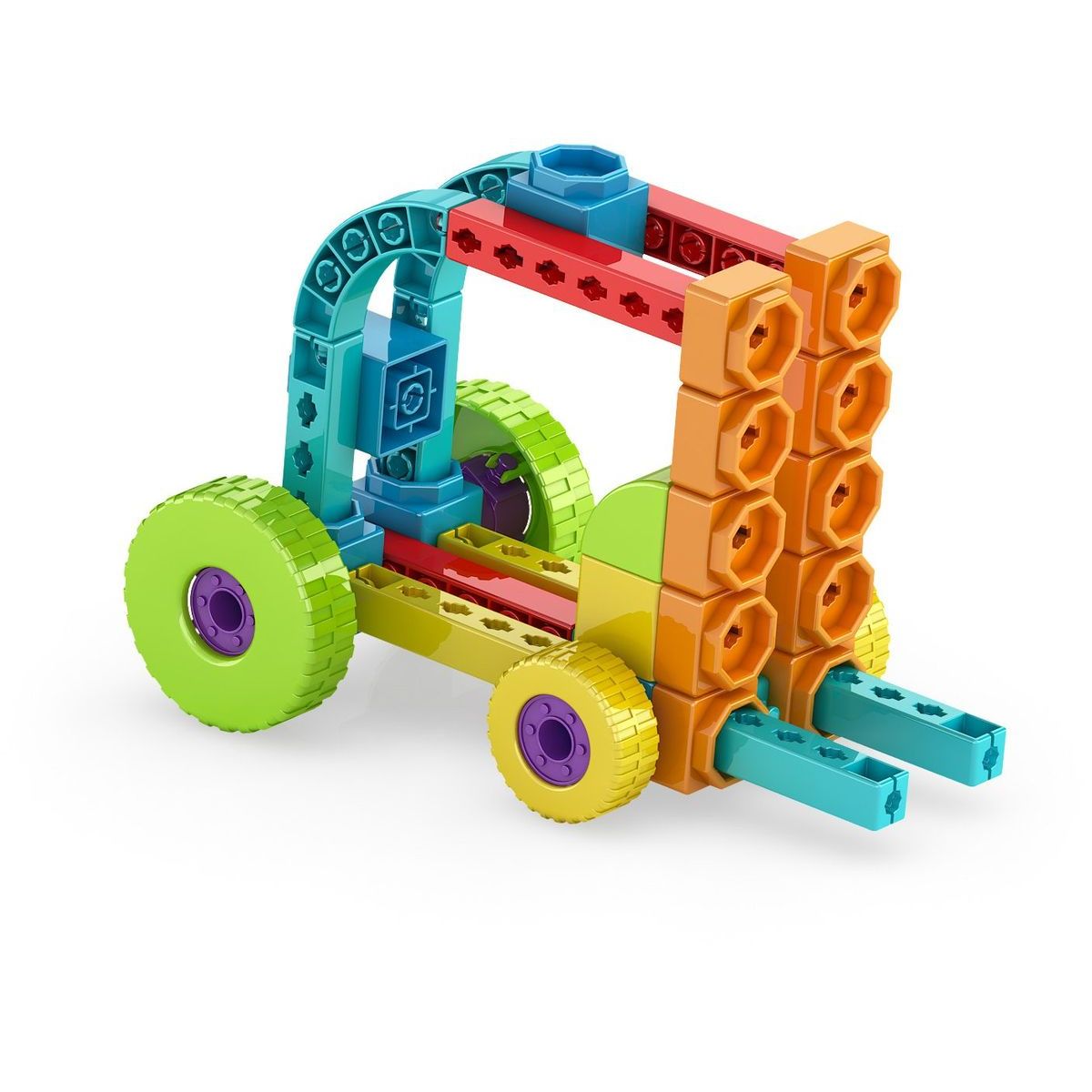 Engino Qboidz Traktor 10 modelů