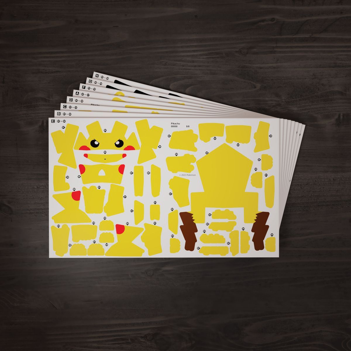 Puzzle 4D Pokémon Pikachu