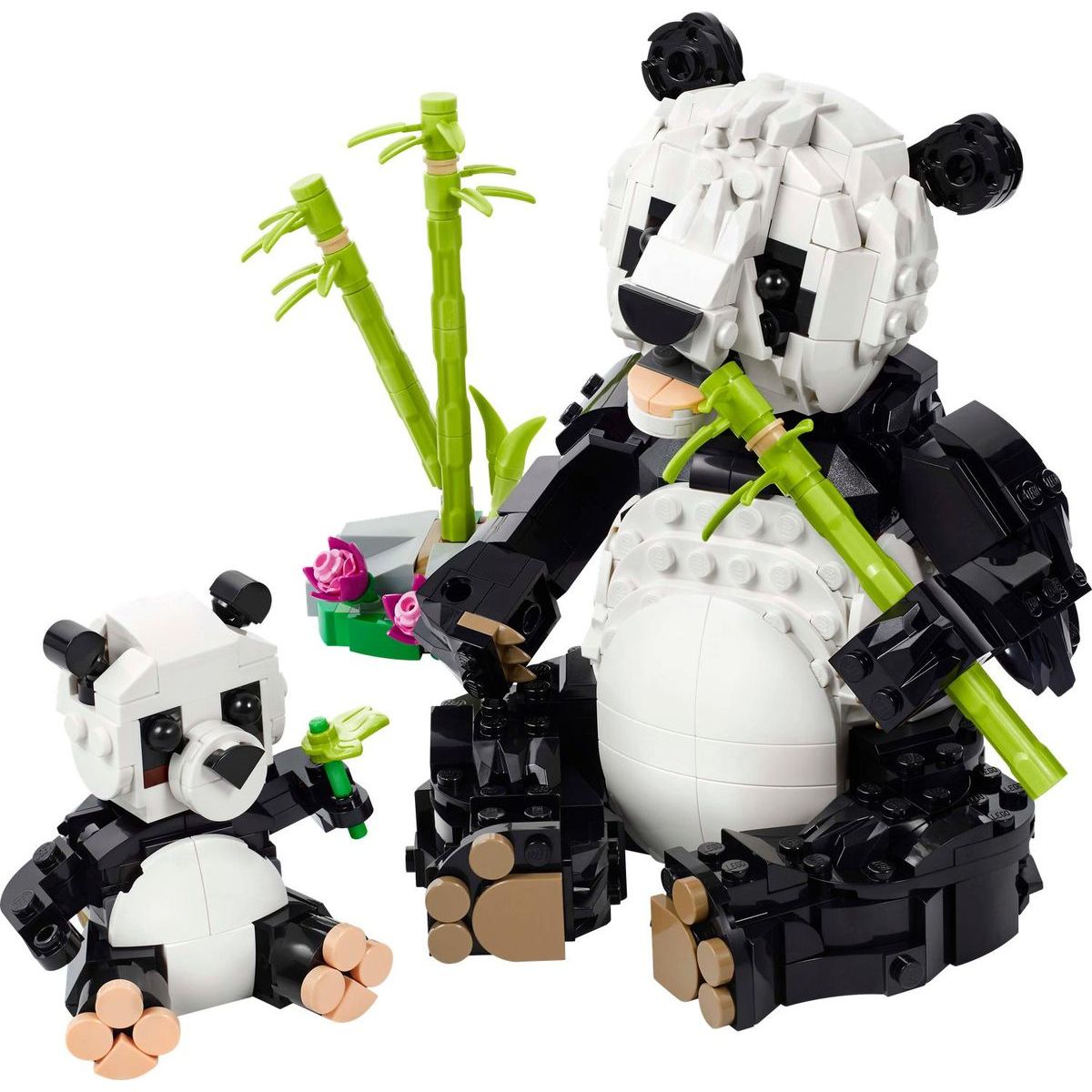 LEGO® Creator 3 v 1 31165 Divoká zvířata: Pandí rodinka