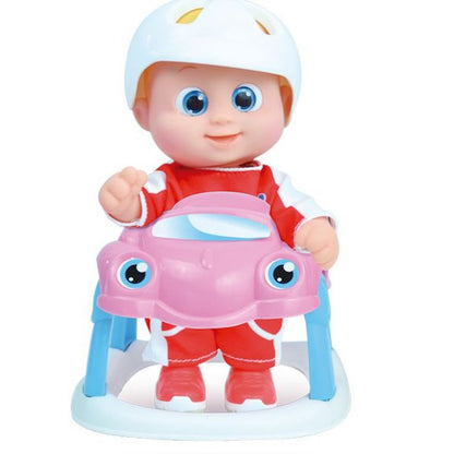 Miminko Bouncin Babies v autíčku Baniel
