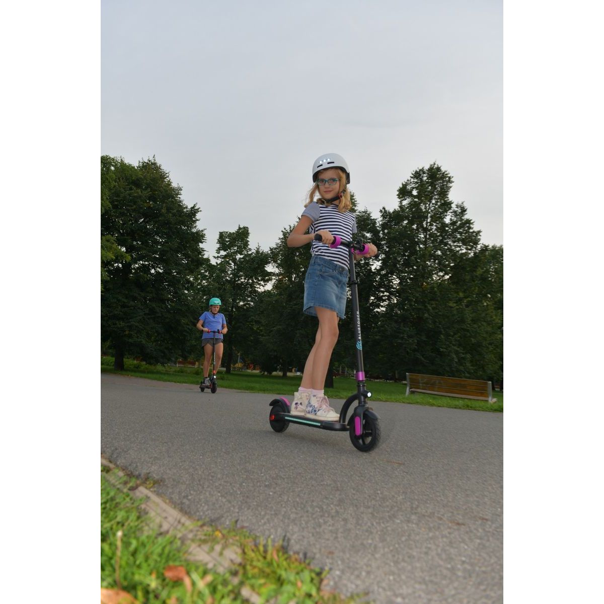 BlueTouch Elektrická koloběžka BT Superkids - green
