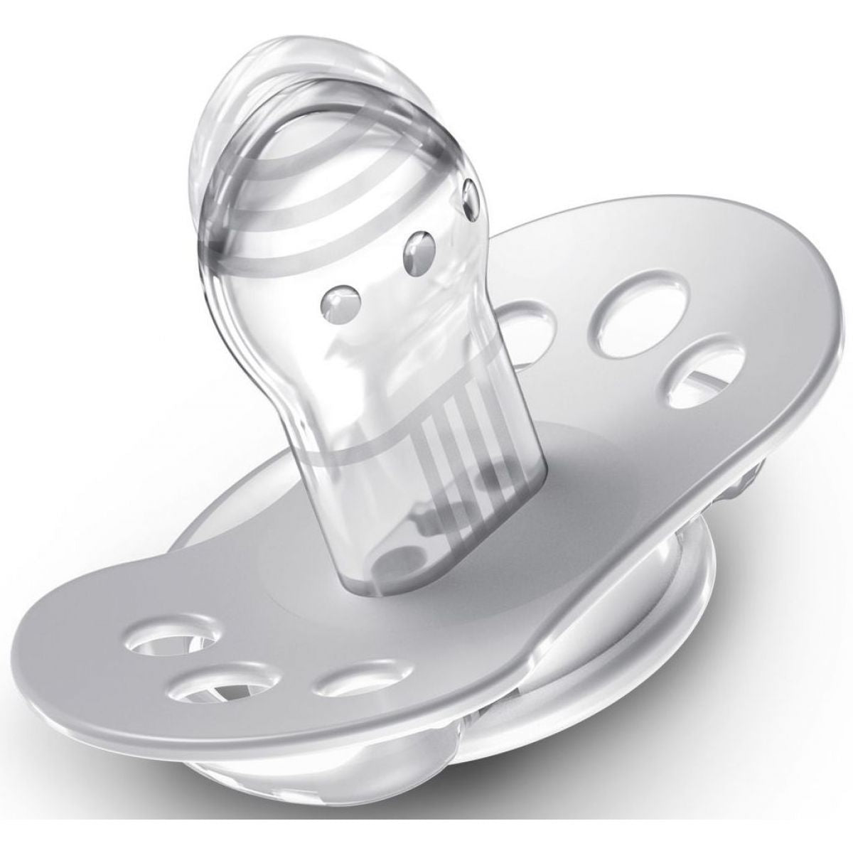 LOVI Dudlík silikonový dynamický Salt & Pepper 0-3 m 2 ks