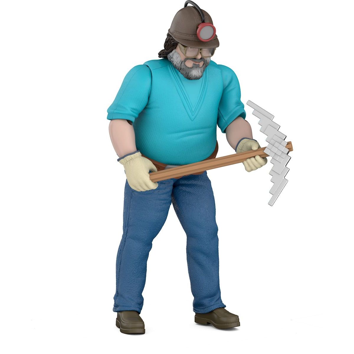 Mattel Minecraft filmový Steve a vozík