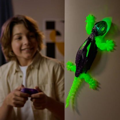Spin Master HEX Bots RC fosforeskující Gekon lezoucí po stěnách