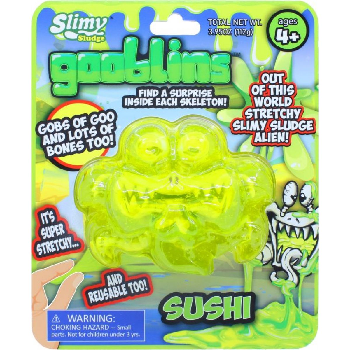 Epee Slimy Gooblins žlutý