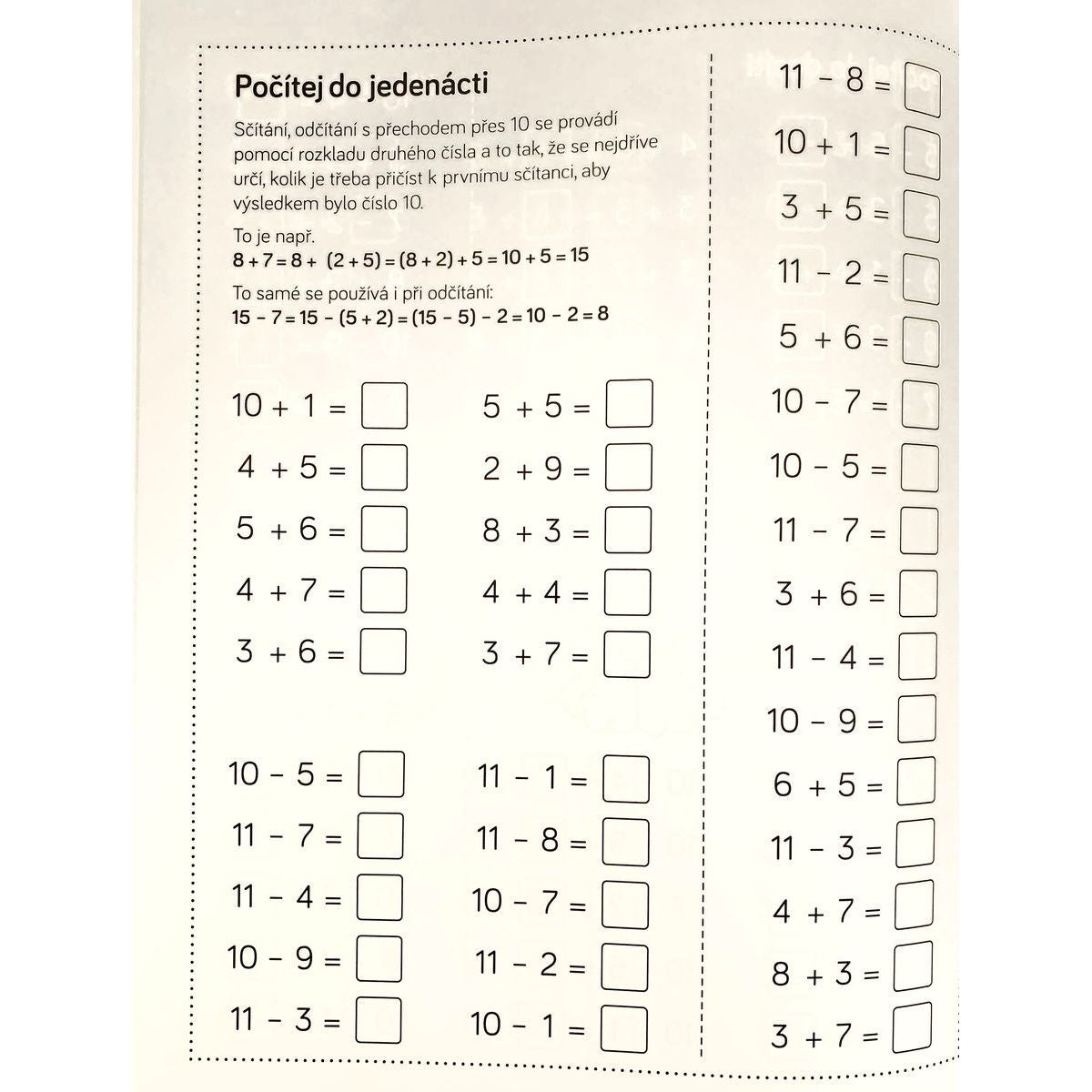 SUN Zábavná cvičebnice: Matematika pro 1. třídu