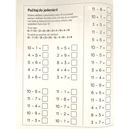 SUN Zábavná cvičebnice: Matematika pro 1. třídu