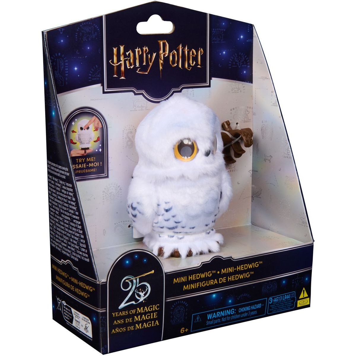 Harry Potter malá sova Hedvika se zvuky a pohyby
