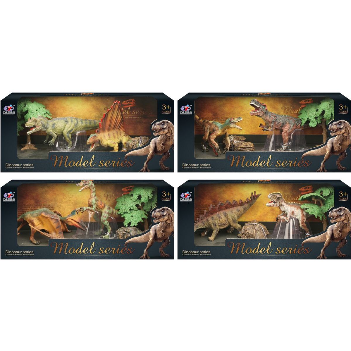 Sparkys Dinosauří svět - Set dinosauřích figurek M7