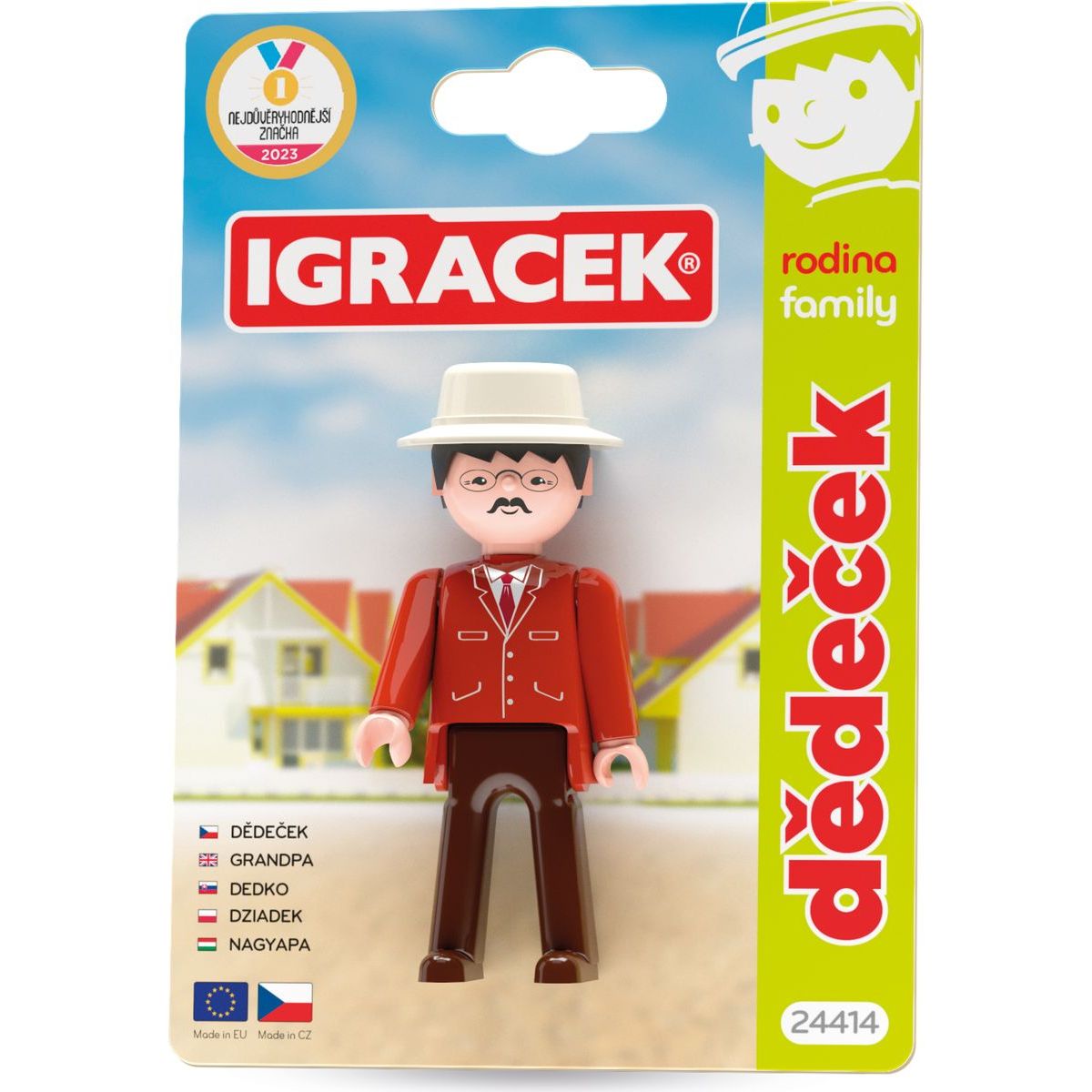 Igráček Rodina Dědeček - figurka