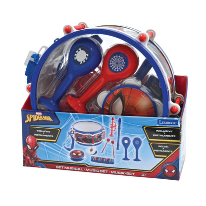 Lexibook Sada 7 hudebních nástrojů Spiderman