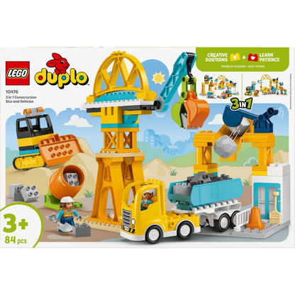 LEGO® 10476 Staveniště a vozidla 3 v 1