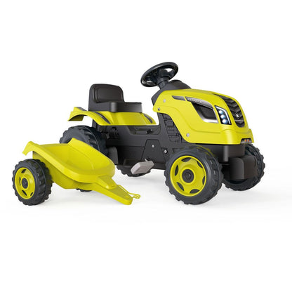 Smoby Šlapací traktor Farmer XL zelený s vozíkem 710130