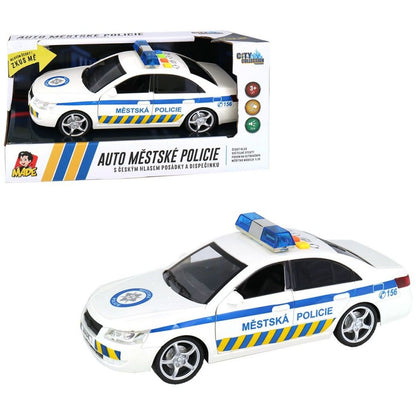 Auto Městská policie CZ design s českým hlasem