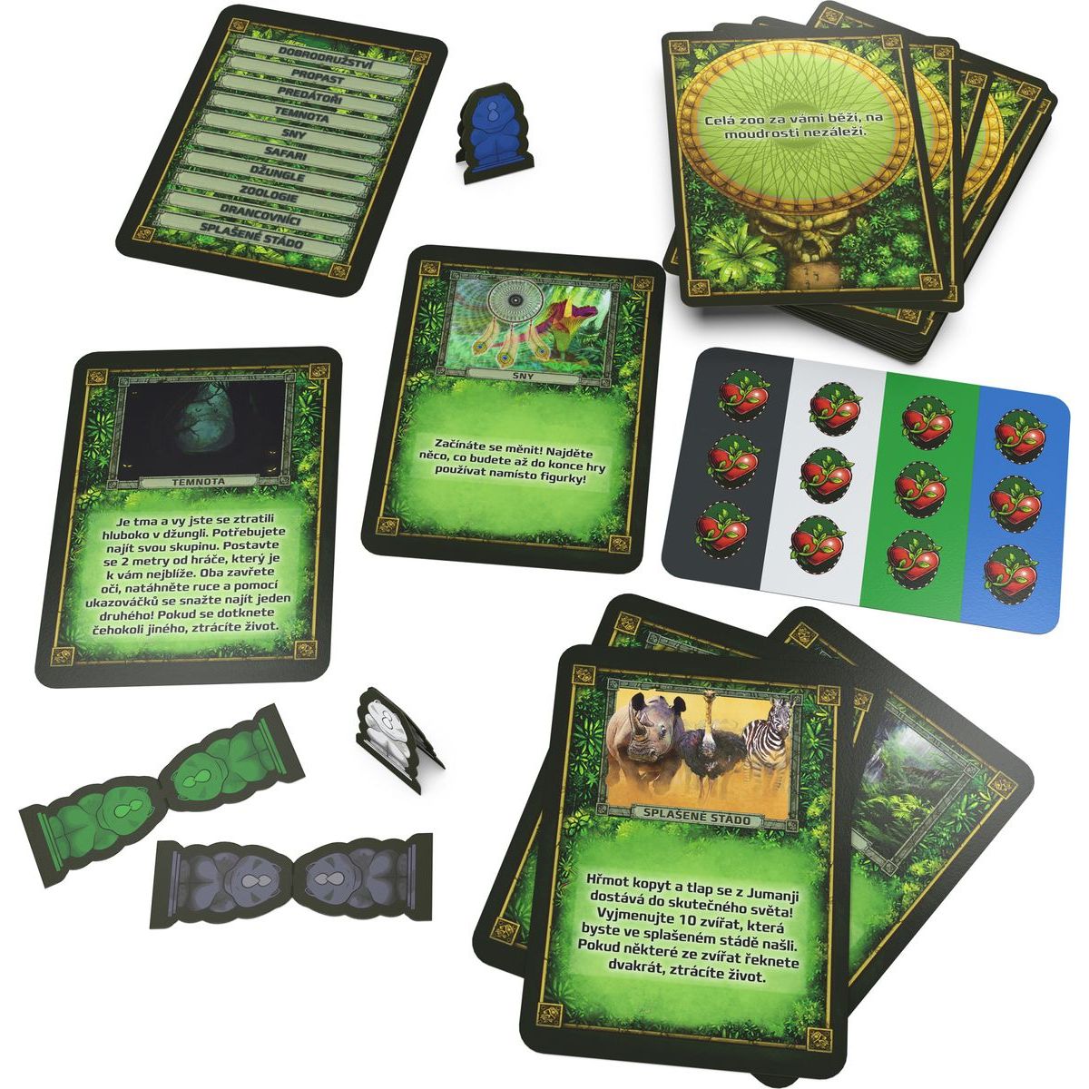Spin Master Games Jumanji karetní verze CZ