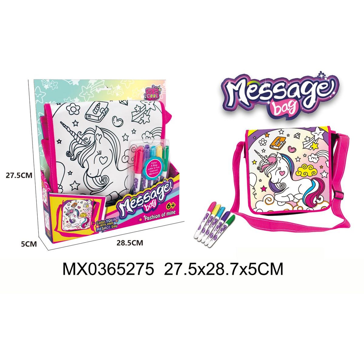 Alltoys Kabelka na vymalování Message 2589