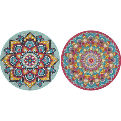 Alltoys Malování pomocí kamínků Diamond Painting Mandala zelená