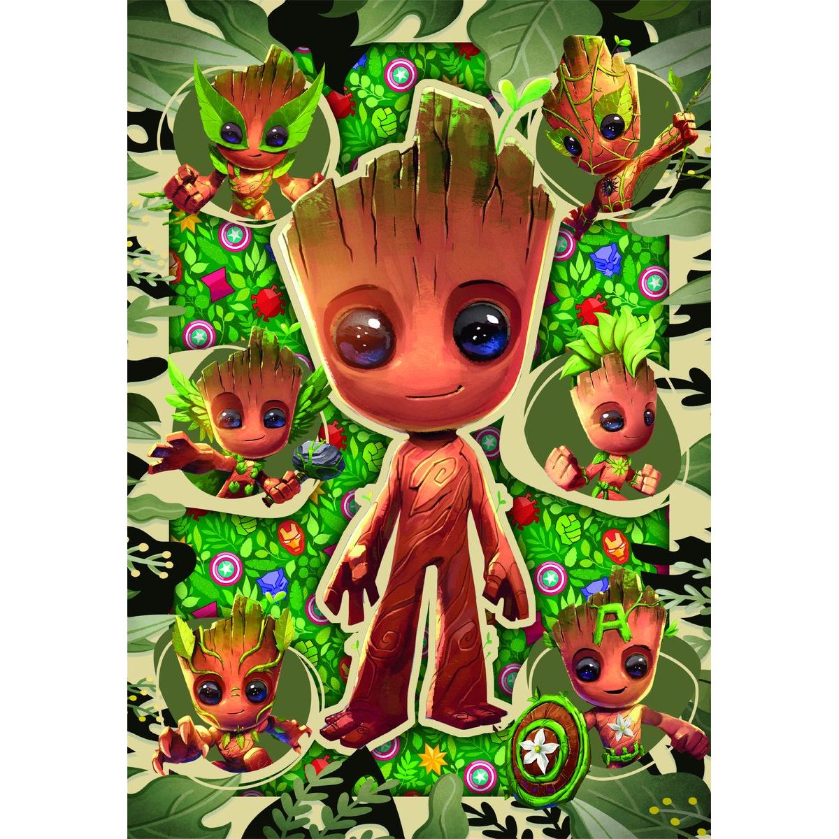 Clementoni puzzle 104 Marvel Já jsem Groot