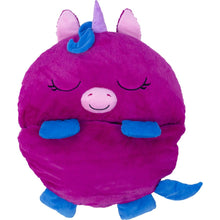 Happy Nappers spacáček usínáček fialový jednorožec Fiona 135 cm