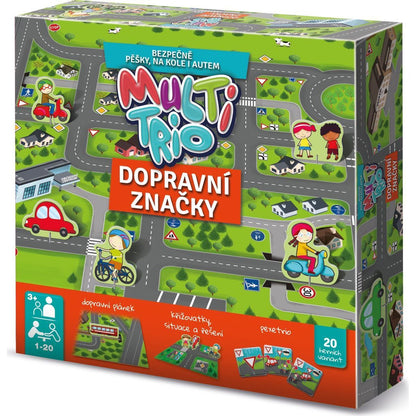 Multitrio Dopravní značky soubor dětských vzdělávacích her