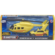 Halsall Teamsterz helikoptéra a autíčko záchranáři