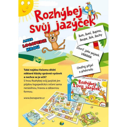 Bonaparte Rozhýbej svůj jazýček aneb logopedie hrou