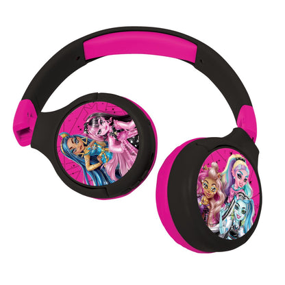 Lexibook 2v1 bluetooth skládací sluchátka Monster High s limitem hlasitosti
