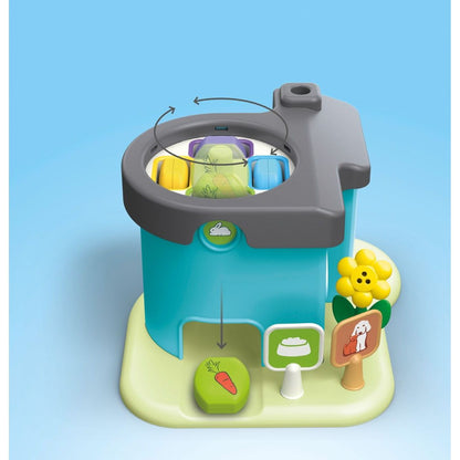 PLAYMOBIL® 71690 1.2.3: Ustájení zvířat s dávkovačem krmiva