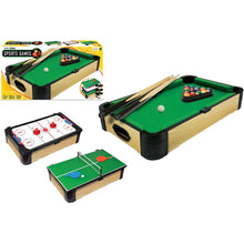 Sparkys Hra Stolní kulečník 3v1 Triple-Play 60 cm