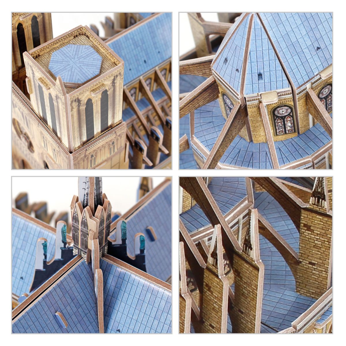 CubicFun Puzzle 3D Katedrála Notre-Dame 53 dílků