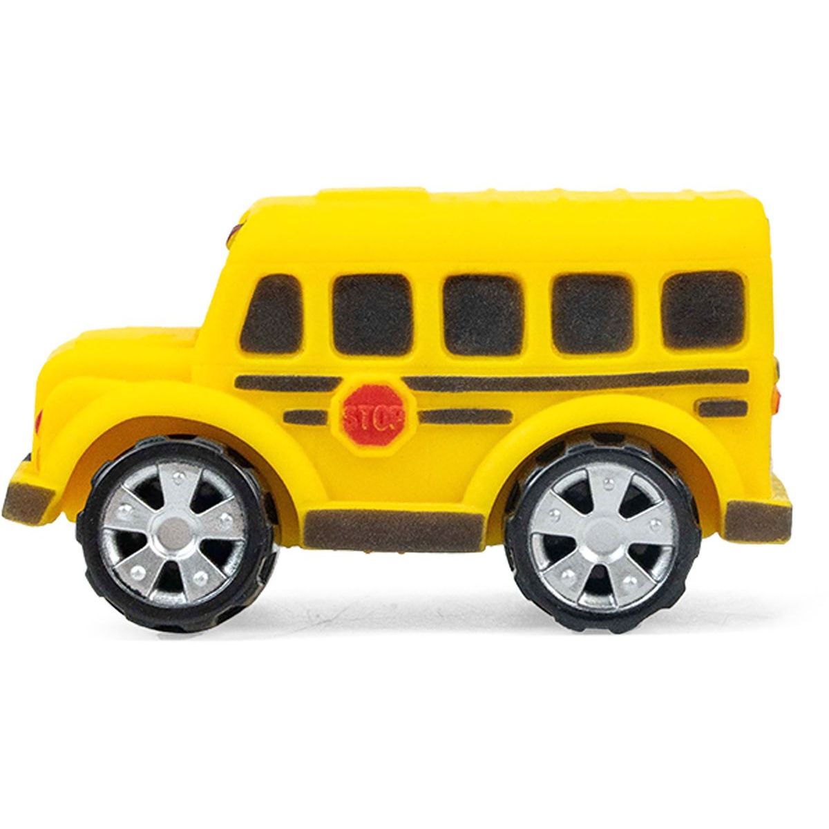 Alltoys Strečový natahovací školní autobus